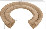 Infinity - 11 Piece Modular Sectional - Camel