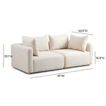 Hangover - Loveseat - Cream