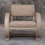 Rehema - Outdoor Wicker Lounge Chair - Gray