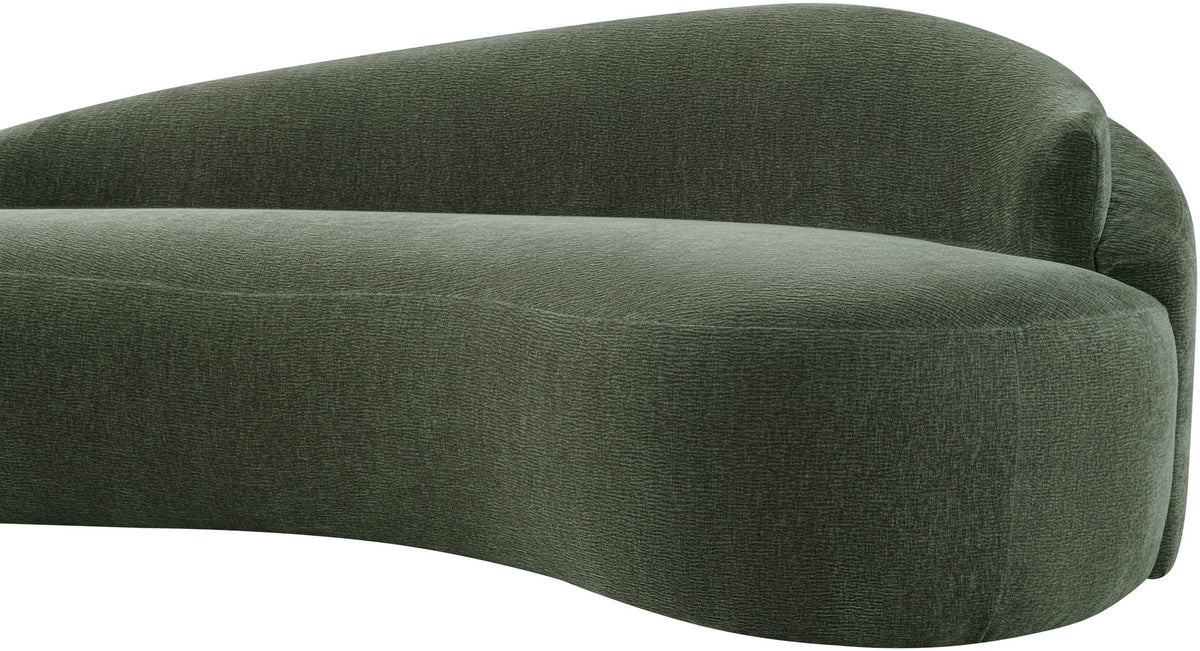 Caspian - Chenille Fabric Upholstered Loveseat