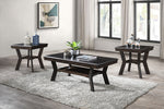 Gia - 3 Piece Occasional Set (1 Coffee & 2 End Tables) - Brown