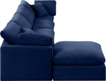 Indulge - Velvet 5 Piece Modular Sectional With Chaise