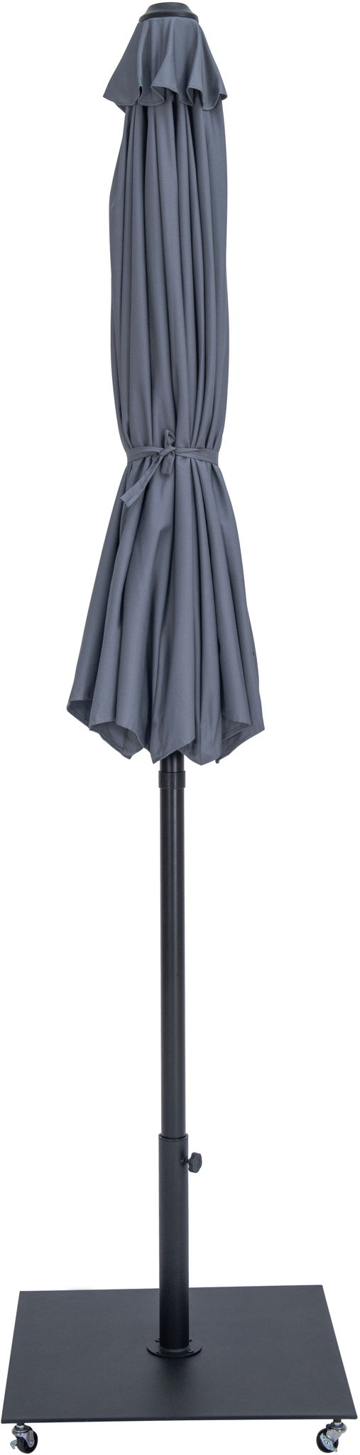 Fiji - Aluminum Patio Umbrella With Square Black Base