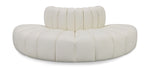 Arc - Faux Leather 4 Piece Modular Sofa