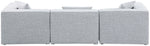 Cube - Linen Modular 3 Seat Sofa