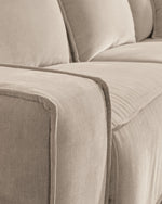 Carceri - 2-Piece Power Reclining Sectional Loveseat - Cashmere