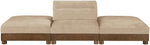 Turin - Chenille Fabric Upholstered Modular Sectional - Beige