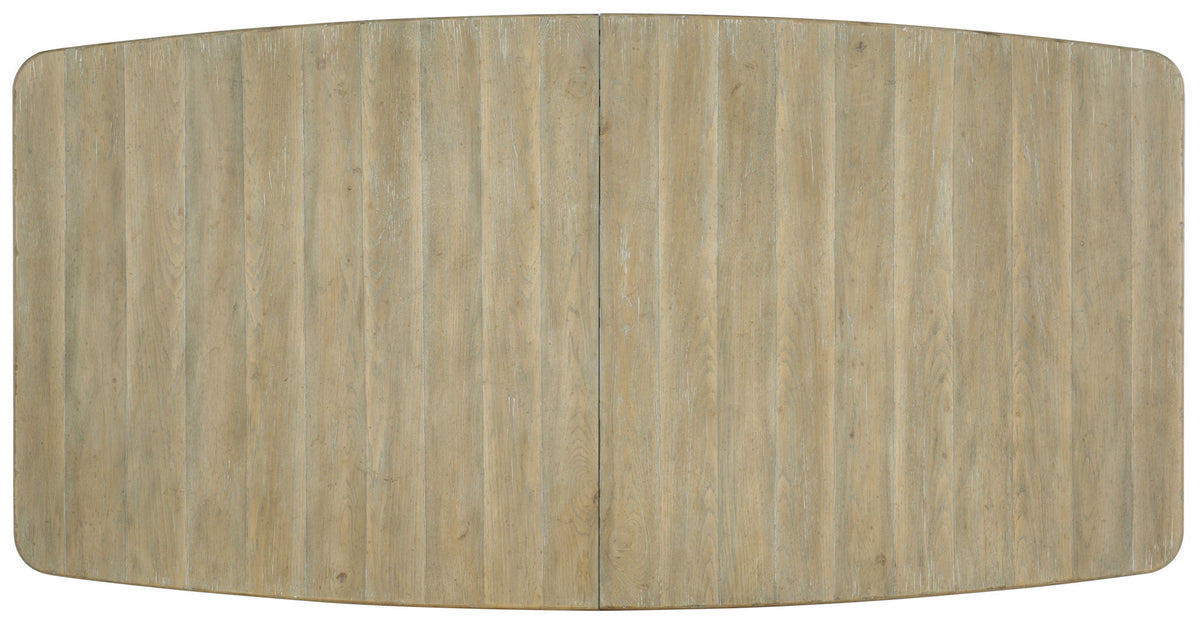 Surfrider - Rectangle Dining Table With 1-18" Leaf - Light Brown
