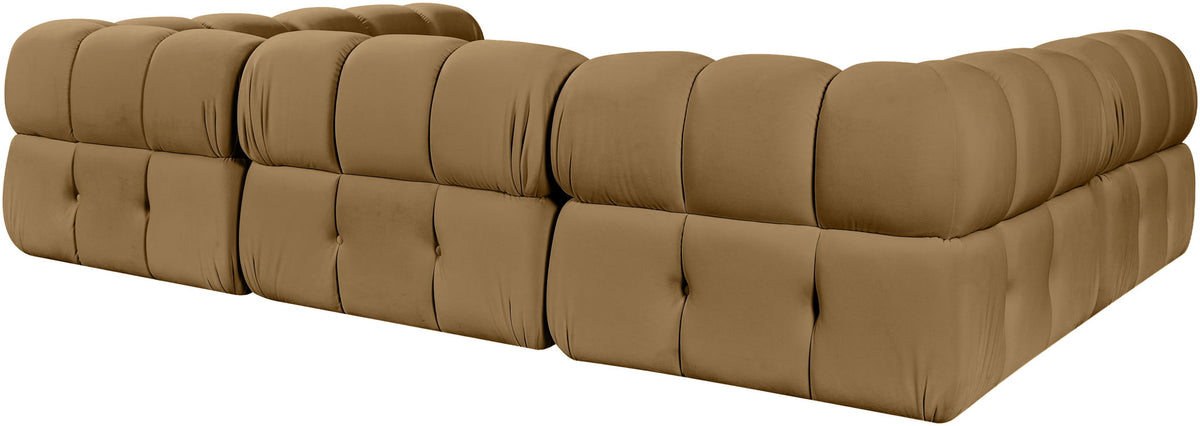 Orin - Velvet 6 Piece Modular Sectional