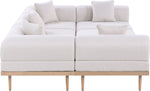 Laguna - 6 Piece 142" Outdoor Patio Modular Sectional