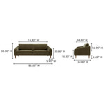 Quinn - Sofa - Cedar Green