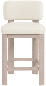 Paloma - Faux Leather Upholstered Counter Stool (Set of 2)