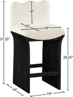 Shaw - Counter Stool - Black Base