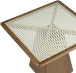 Atrium - Glass Top And Wood Base Dining Table