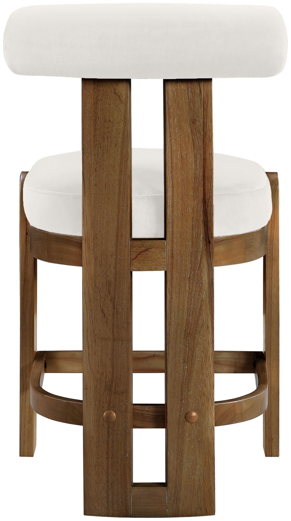 Arienzo - Velvet Upholstered Counter Stool (Set of 2)