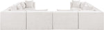 Stellar - 8 Piece Chenille Fabric Upholstered Modular Sectional