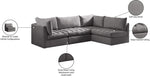 Jacob - 4 Pc. Modular Sectional