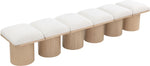 Pavilion - 6 Piece Modular Bench With Natural Base