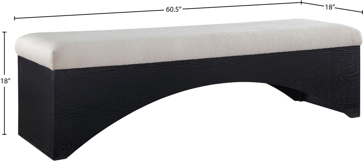 Lawson - Bench With Black Base