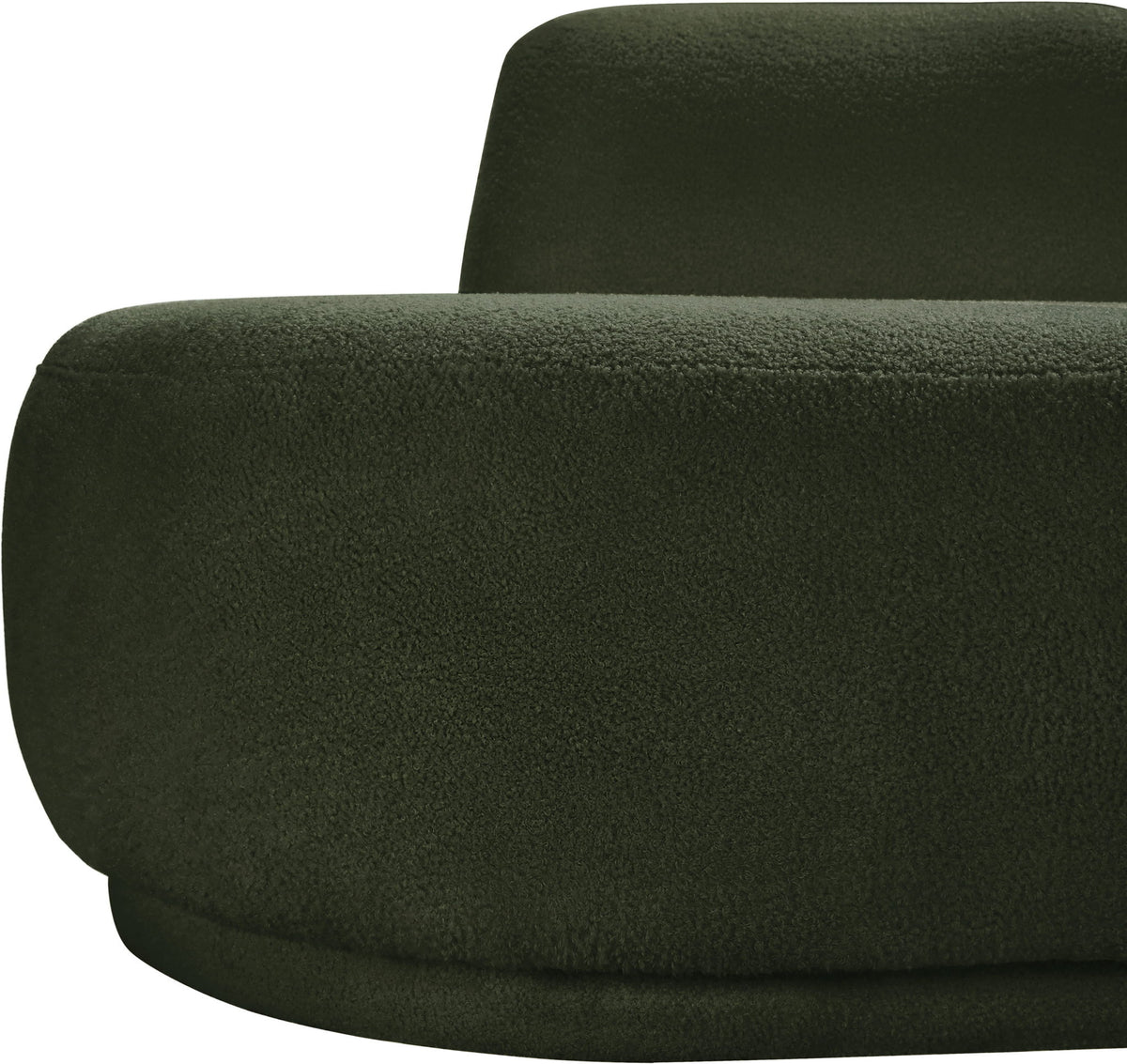 Argyle - Teddy Fabric Chaise / Loveseat