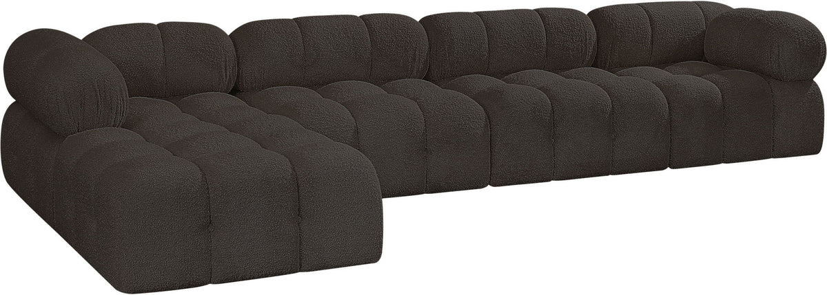 Ames - 5 Piece Fabric Modular Sectional