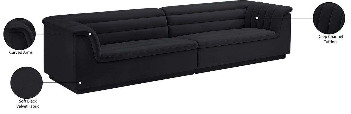Cascade - Velvet Modular Sofa