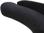 Caspian - Chenille Fabric Upholstered Loveseat