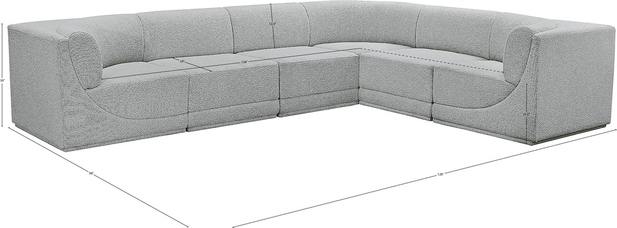 Ollie - 6 Piece Modular Sectional
