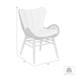 Mateo - Light Eucalyptus Patio Dining Chair