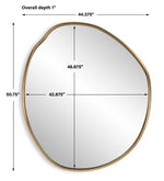 Wabi-Sabi - Mirror - Brass / Bronze / Gold