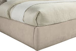 Adam - Chenille Fabric Bed With 52" Headboard