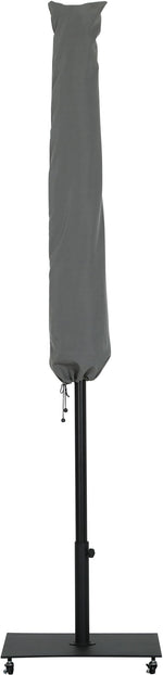 Fiji - Aluminum Patio Umbrella With Square Black Base
