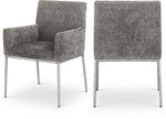 Reeves - Dining Chair With Silver Legs (Set of 2)