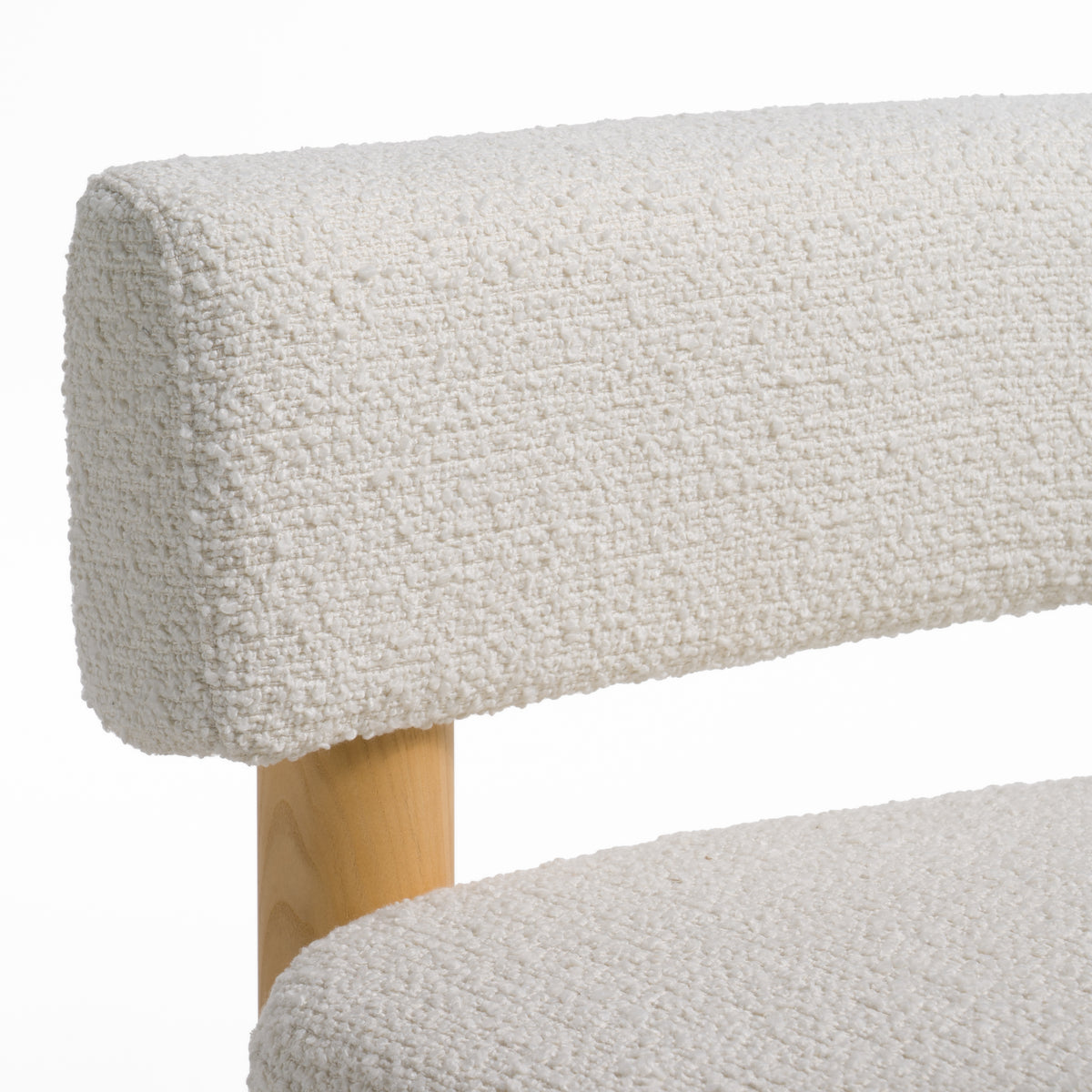 Fang - Modern White Fabric & Wood Accent Chair by VIG Furniture - View 6