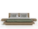 Fantasia - Contemporary Walnut & Grey Bed with Two Nightstands by VIG Furniture - View 14
