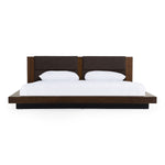 Fantasia - Dark Walnut/Dark Grey Bed and Two Nightstands by VIG Furniture - View 1