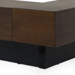 Fantasia - Dark Walnut/Dark Grey Bed and Two Nightstands by VIG Furniture - View 13