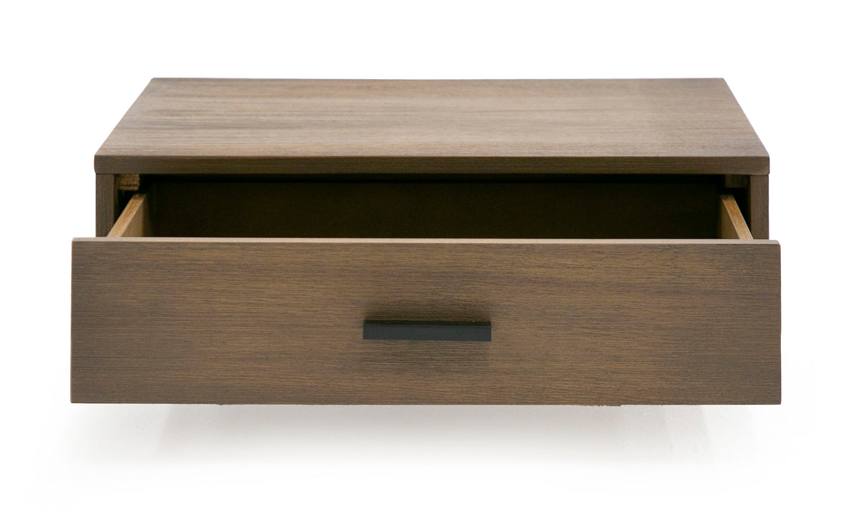 Fantasia - Contemporary Walnut & Grey Bed with Two Nightstands by VIG Furniture - View 7