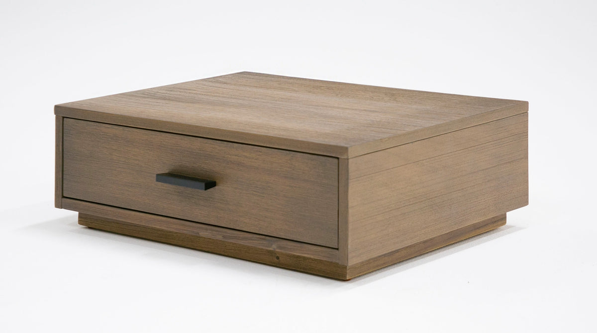Queen Fantasia - Contemporary Walnut & Grey Bed with Two Nightstands by VIG Furniture - View 8