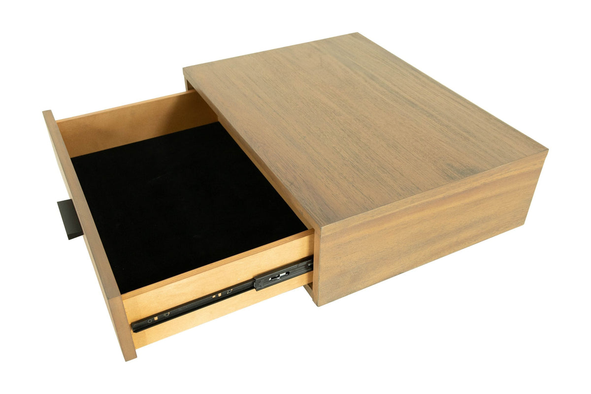 Eastern King Fantasia - Contemporary Walnut & Grey Bed with Two Nightstands by VIG Furniture - View 7