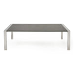 Fauna - Modern Elm Grey & Stainless Steel Chrome Dining Table by VIG Furniture - View 10