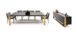Fauna - Modern Wenge and Brass Dining Table by VIG Furniture - View 5