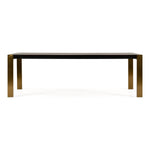 Fauna - Modern Wenge and Brass Dining Table by VIG Furniture - View 1