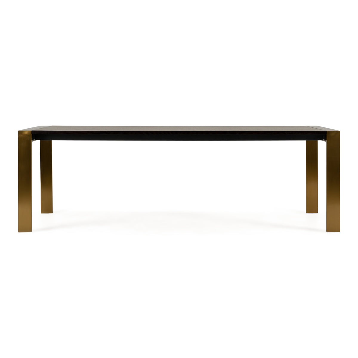 Fauna - Modern Wenge and Brass Dining Table by VIG Furniture - View 1