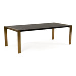 Fauna - Modern Wenge and Brass Dining Table by VIG Furniture - View 15