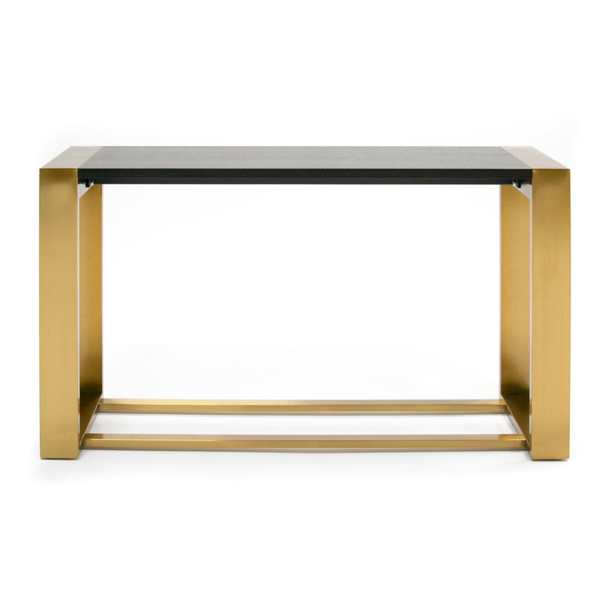 Fauna - Modern Wenge and Brass Console Table by VIG Furniture - View 1
