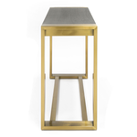 Fauna - Modern Wenge and Brass Console Table by VIG Furniture - View 10