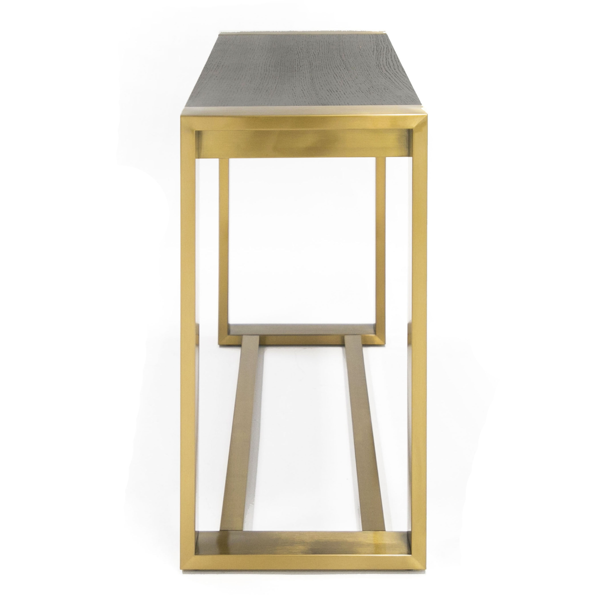 Fauna - Modern Wenge and Brass Console Table by VIG Furniture - View 10