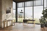 Fauna - Modern Wenge and Brass Console Table by VIG Furniture - View 8