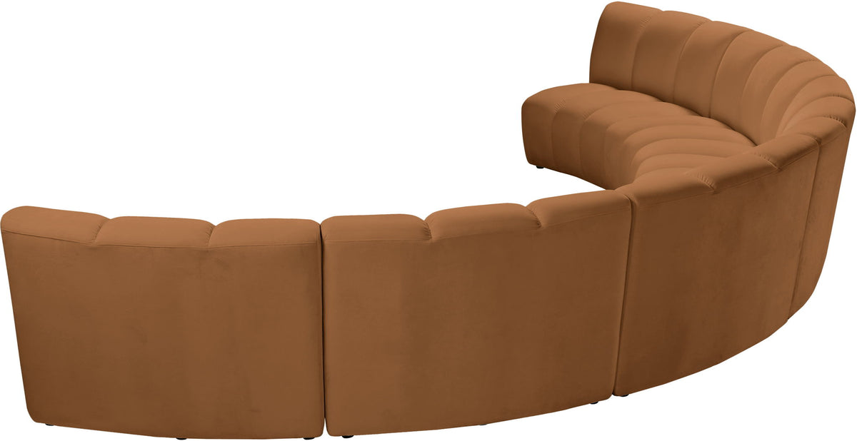 Infinity - 6 Piece Modular Sectional - Saddle